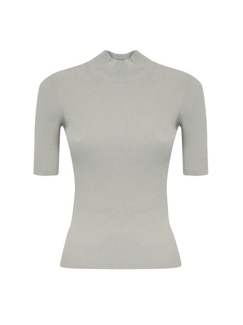 Maglia Alce in filato di viscosa e lurex grigio MAX MARA LEISURE | 2426366078600001